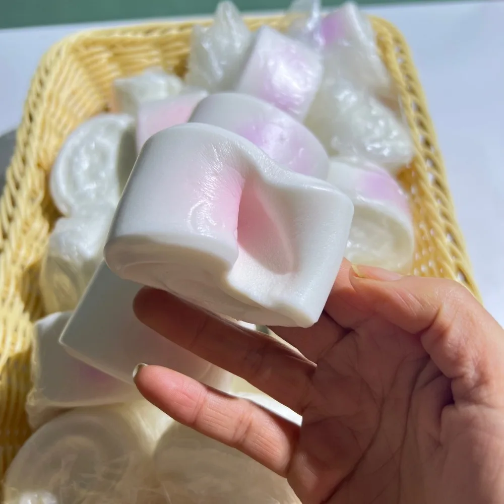 Мягкая имитация булочки на пару - Фотография_4