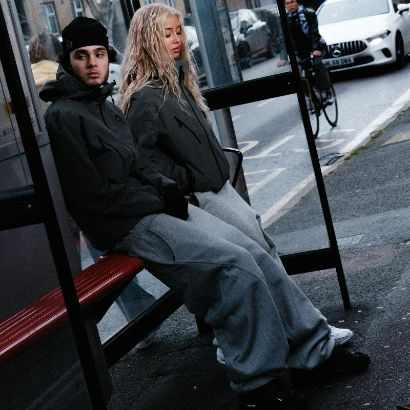 Y2k модные джоггеры уличные ретро - Фотография_6
