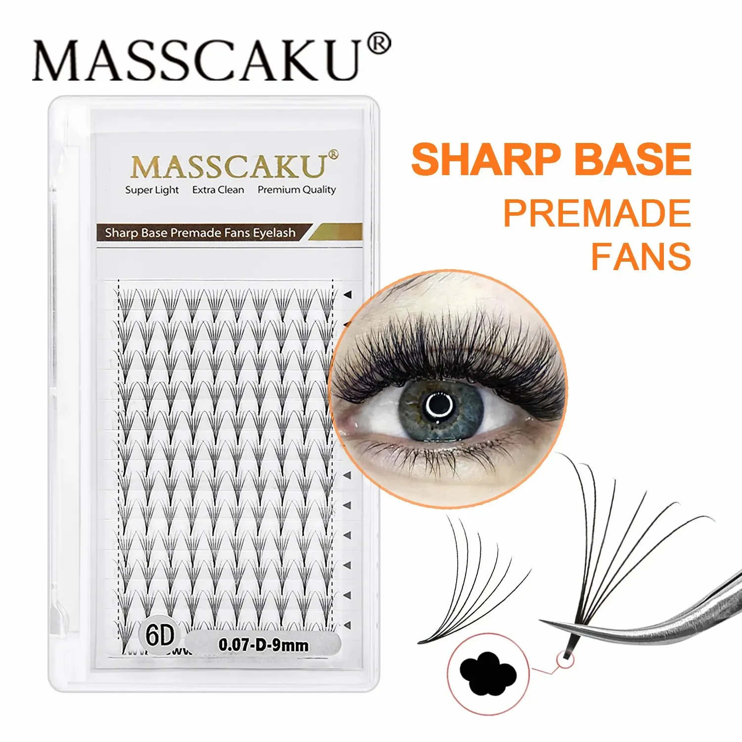 Masscaku sharp base 6d 8d 10d 12d