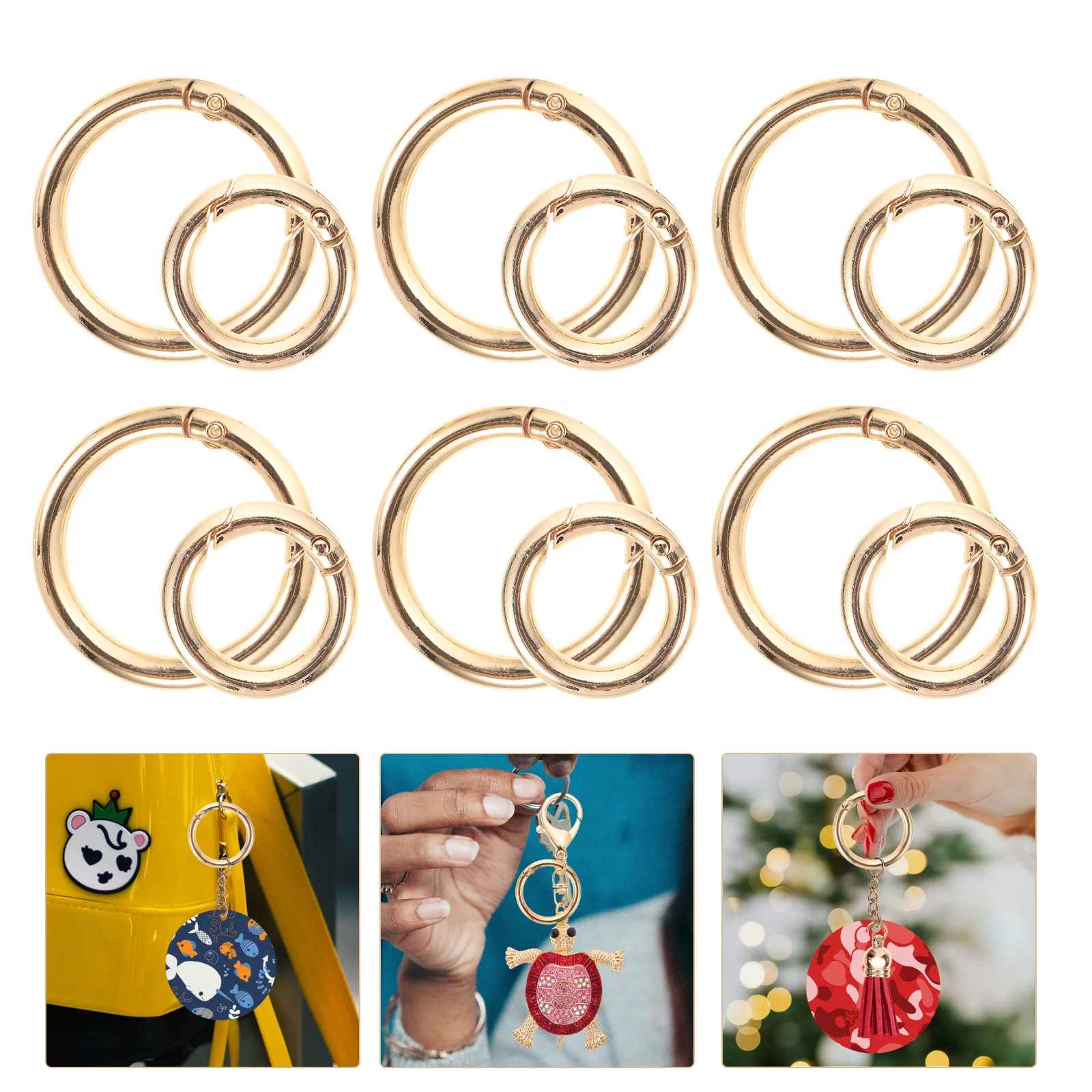 Пружинные кольца для брелков «сделай сам» - Фотография_3