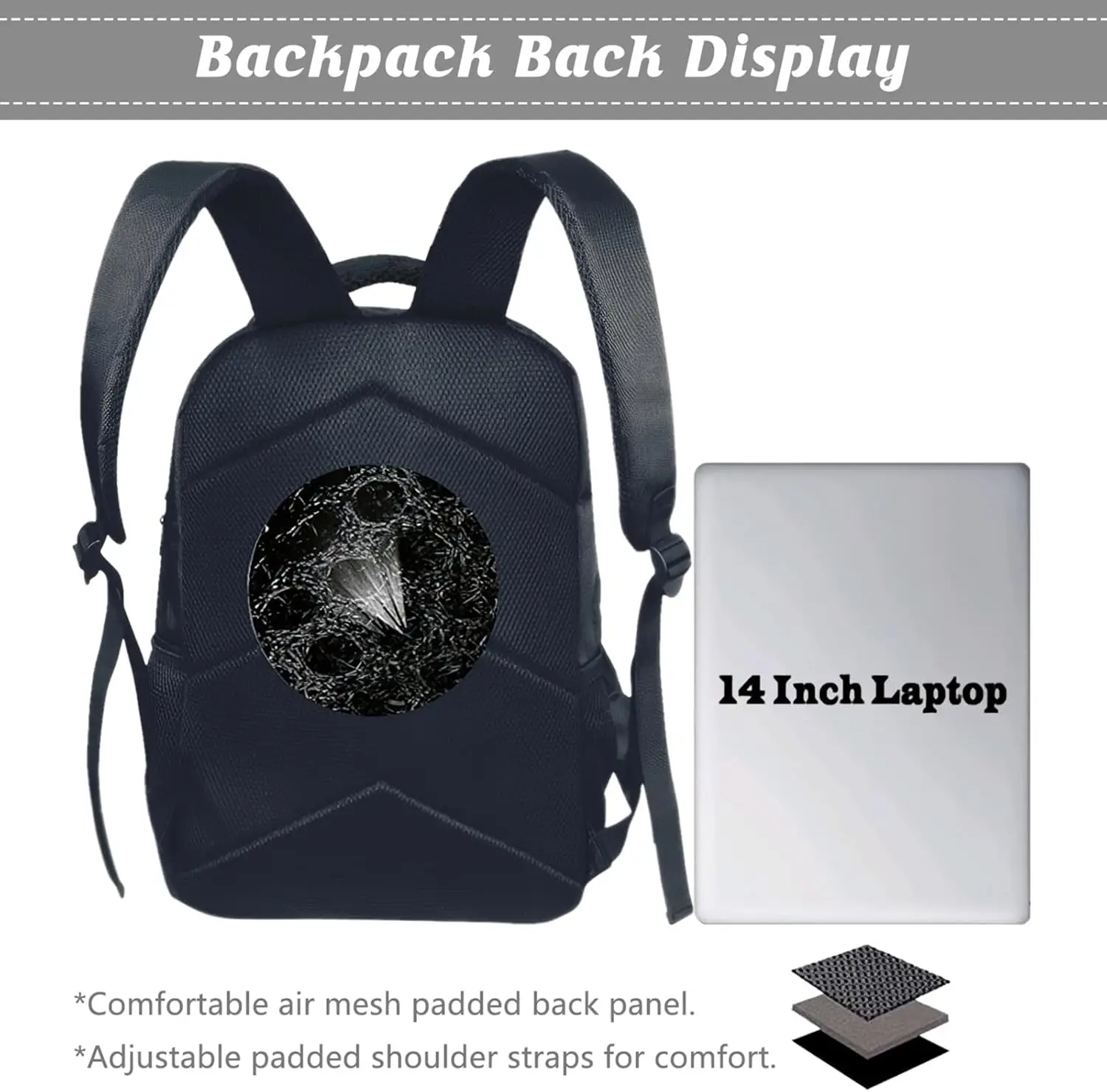 Gaming backpack kids game bookbag - Фотография_4