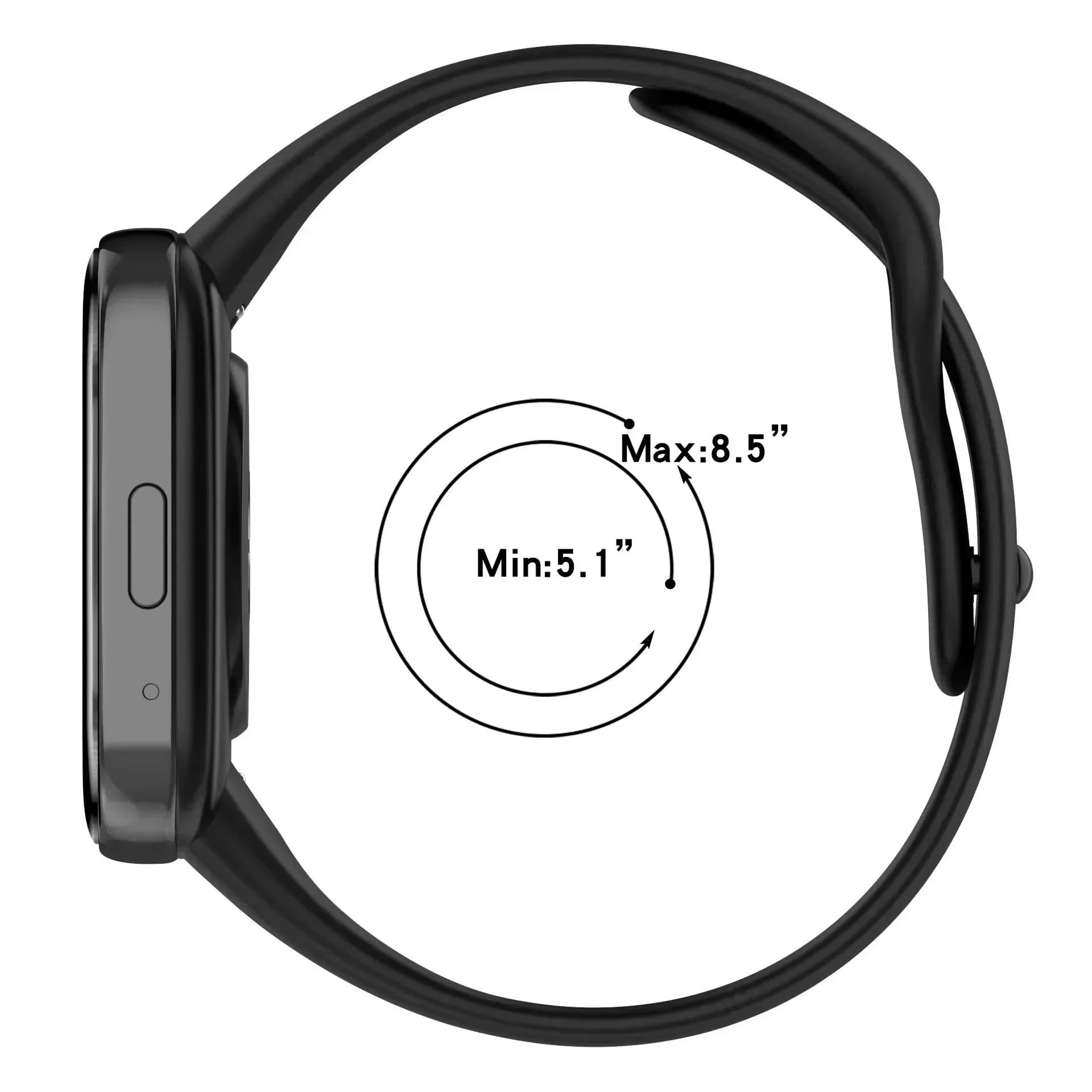 Силиконовый ремешок + чехол для xiaomi redmi watch 3 active - Фотография_6