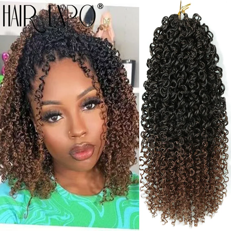 14 "вьющиеся волосы passion twist