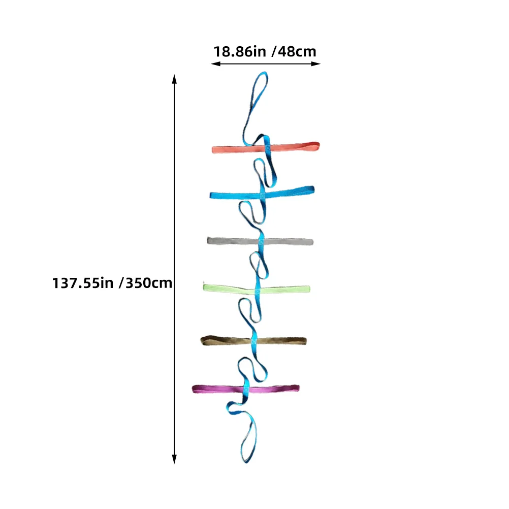 Детская безопасная прогулочная веревка с красочными ручками - Фотография_3