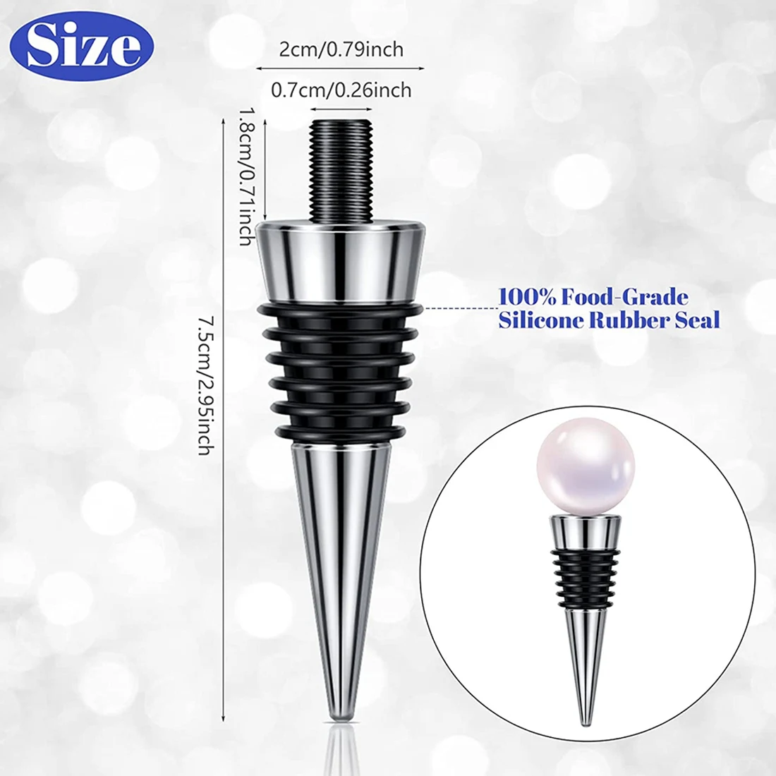 Набор пробки для вина - Фотография_2