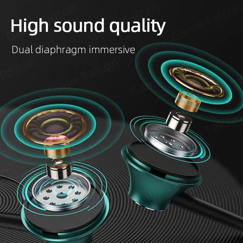 Usb type c наушники hifi бас стерео регулировка громкости микрофон 3 - Фотография_2