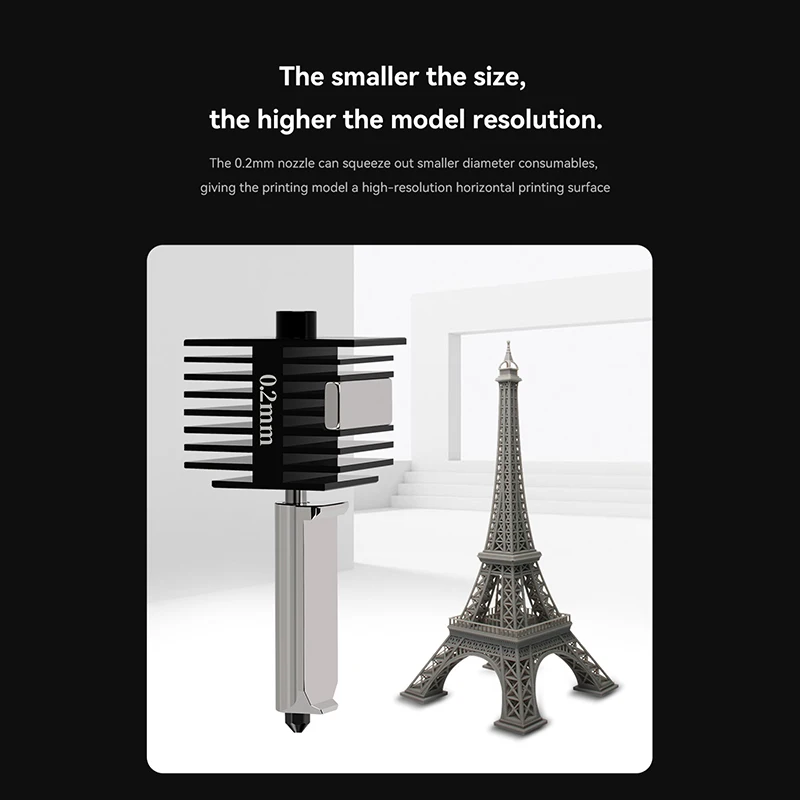 Для bambu lab a1 mini hotend kit с соплом из закаленной стали 0 - Фотография_4