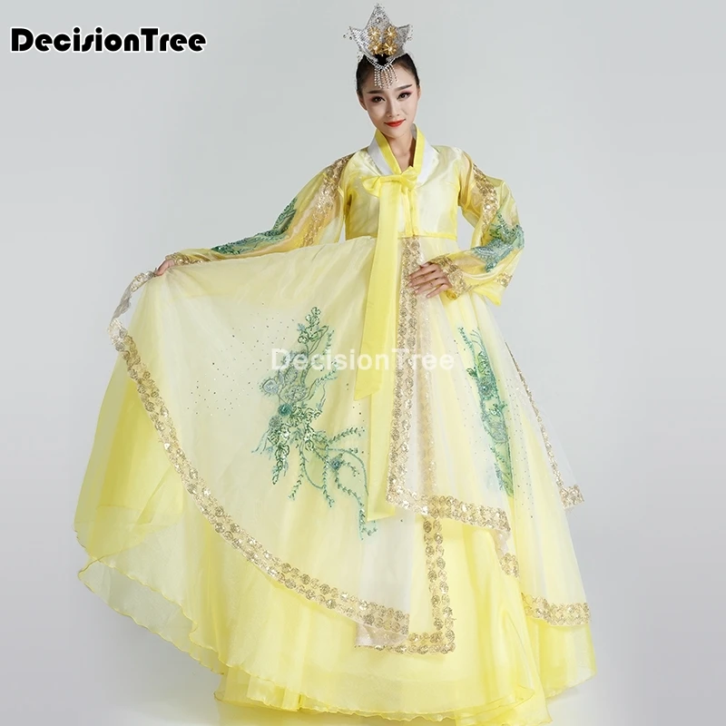 Корейский традиционный костюм с блестками 2025 года - Фотография_4