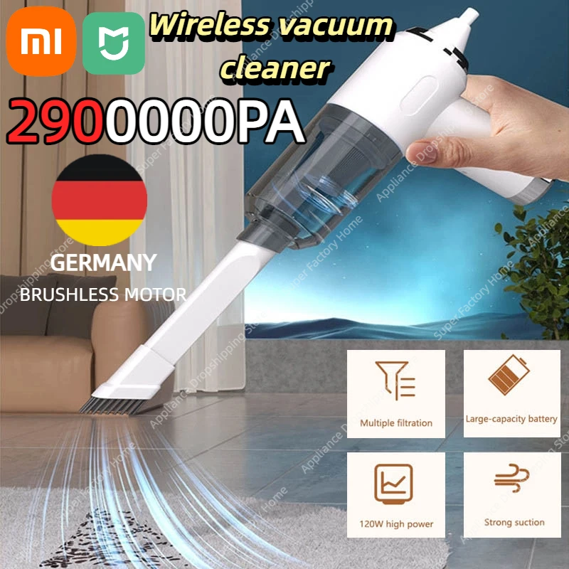 Беспроводной пылесос xiaomi 2900000pa