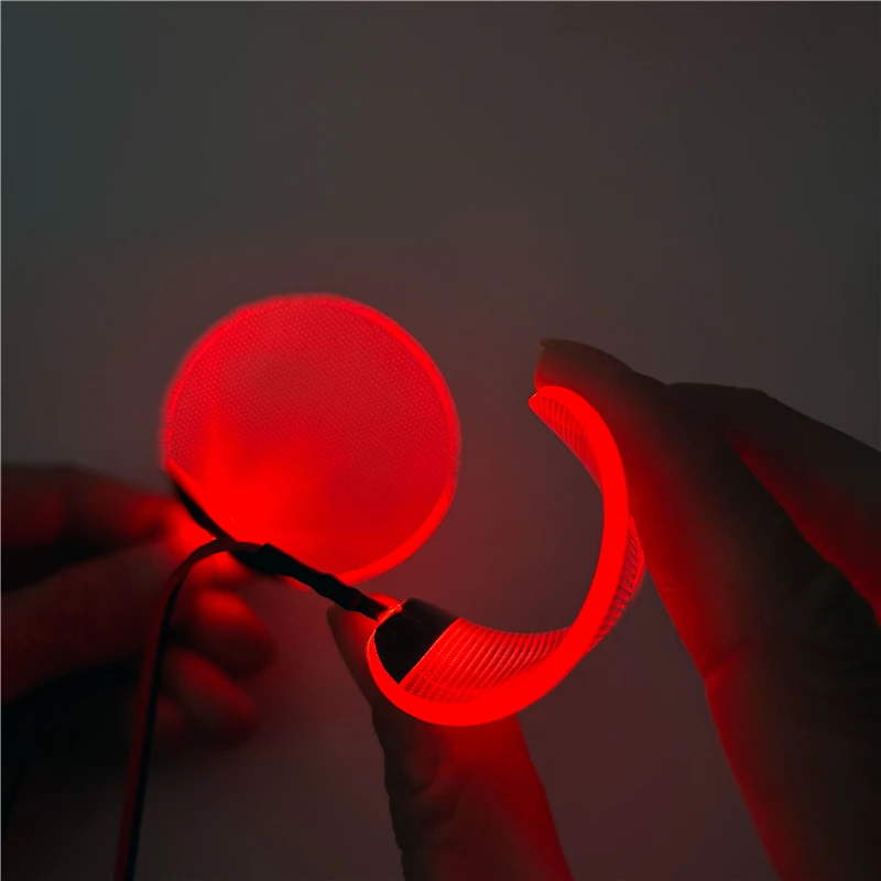 Круглые гибкие гибкие diy светодиодные наборы для глаз - Фотография_6
