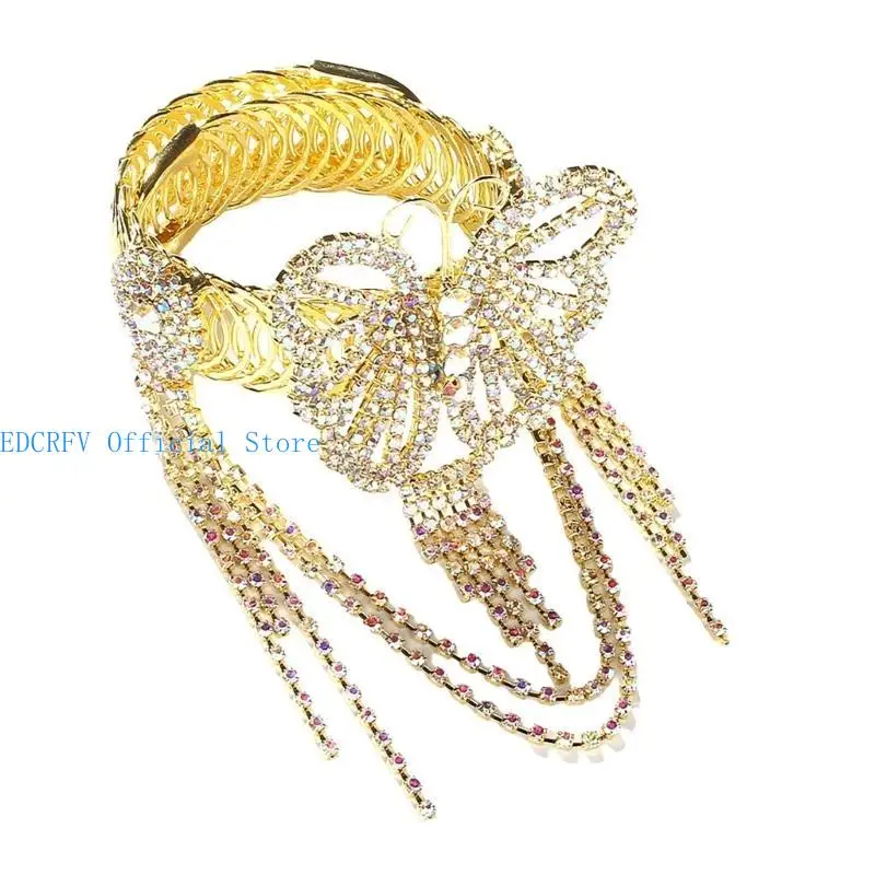 39bd butterfly bracelet tassels