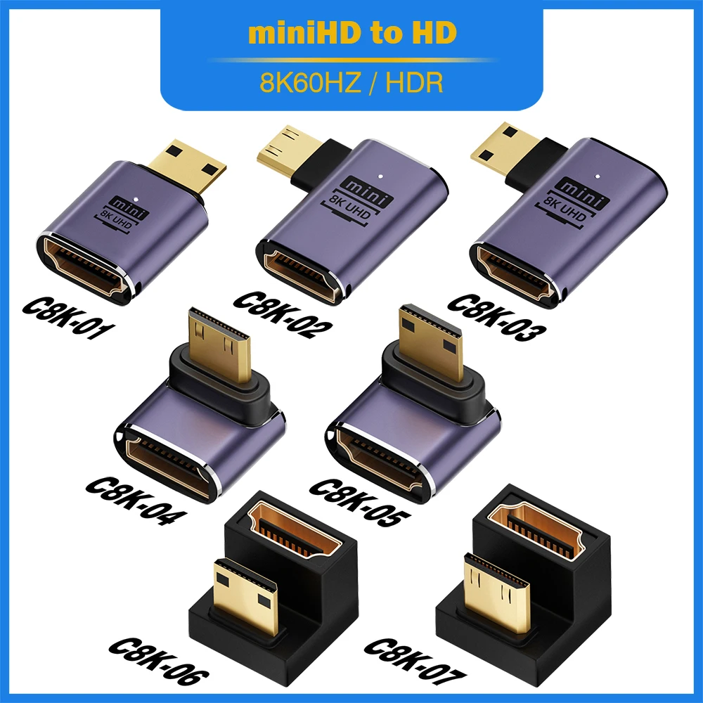 Hdmi-совместимый кабель-адаптер mini micro hdmi в hdmi 2 - Фотография_6