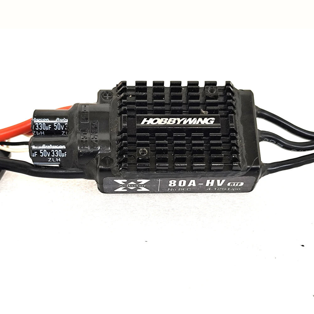 Flyfun xrotor esc 80a-hv3 многоосевой - Фотография_4