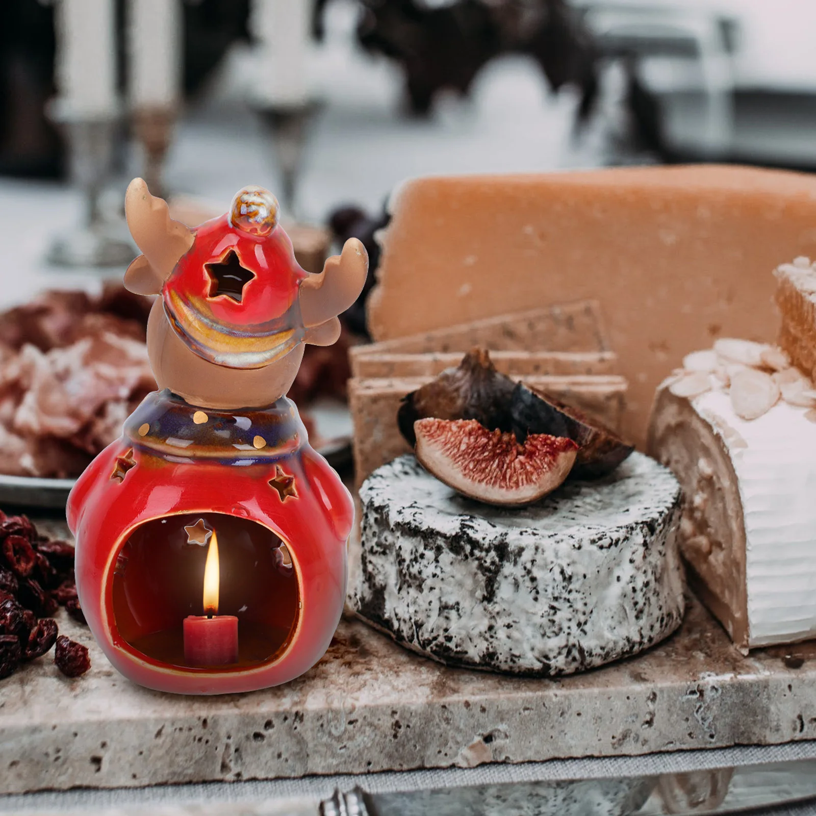 Абажур для лампы в виде снеговика - Фотография_4