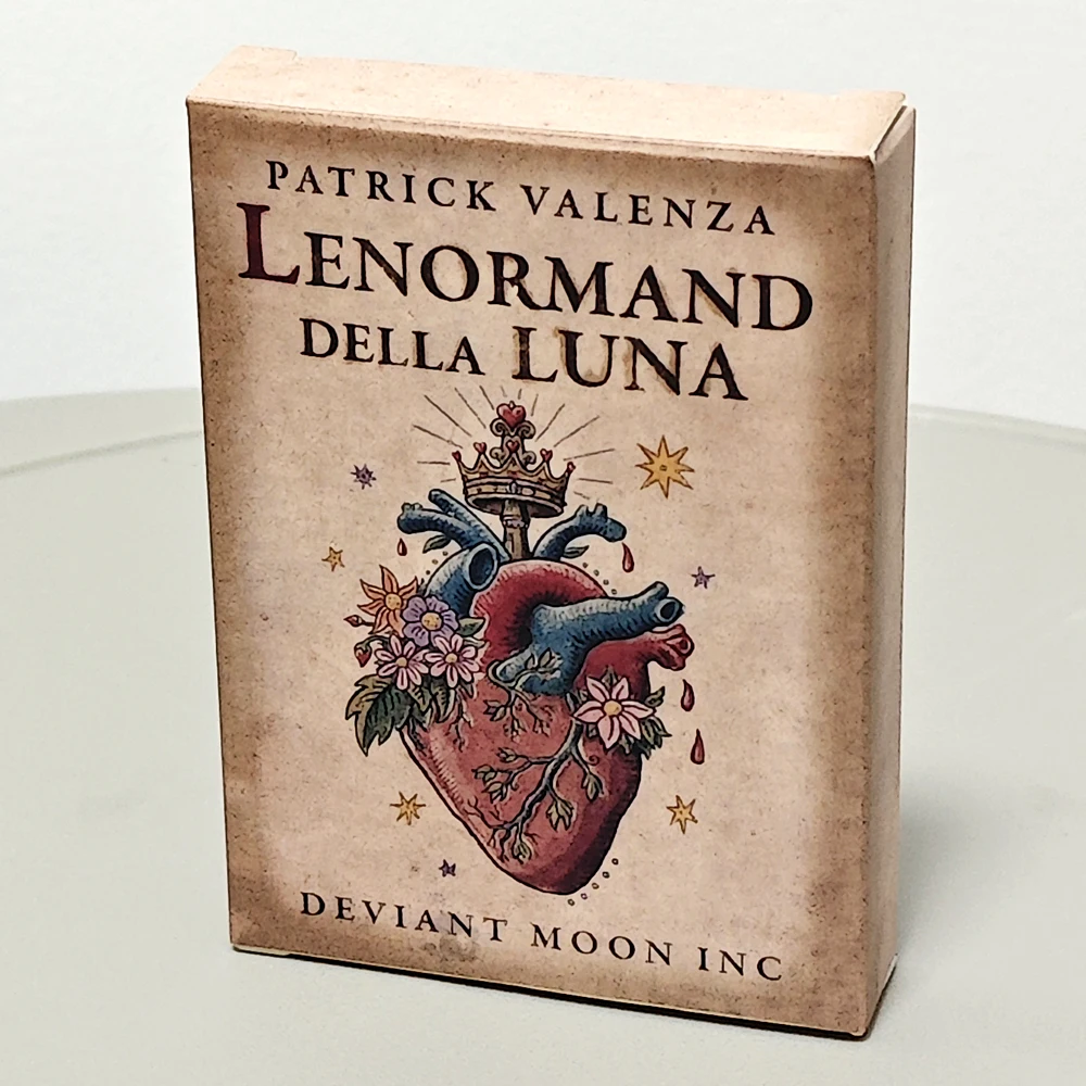 Классическая колода deviant moon lenormand della luna - Фотография_6