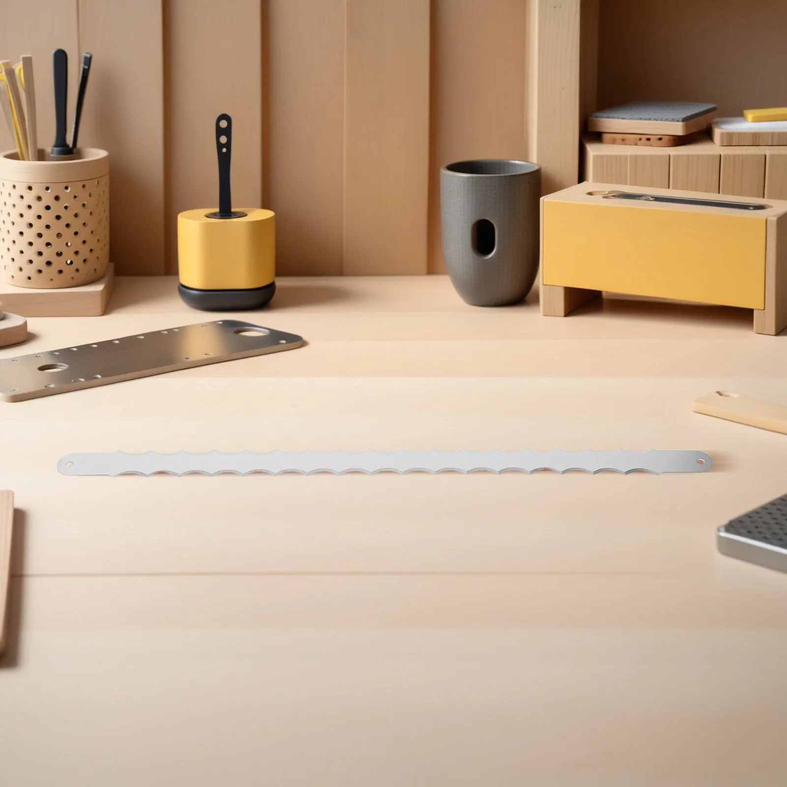 10,5 двухсторонние лезвия для нарезки хлеба из нержавеющей стали - Фотография_5