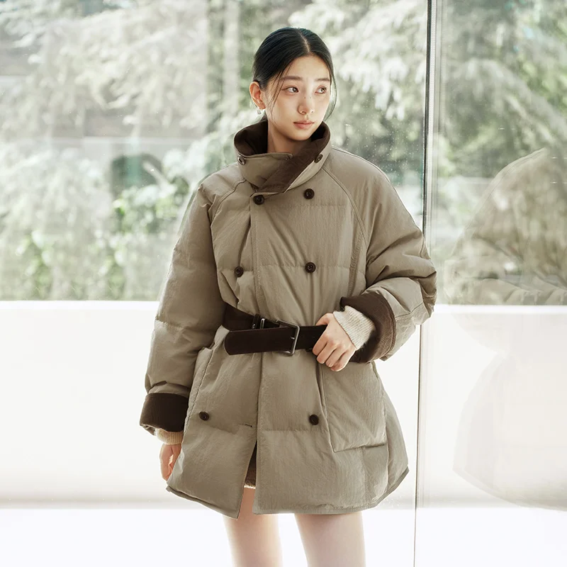 Semir пуховое пальто средней длины - Фотография_4