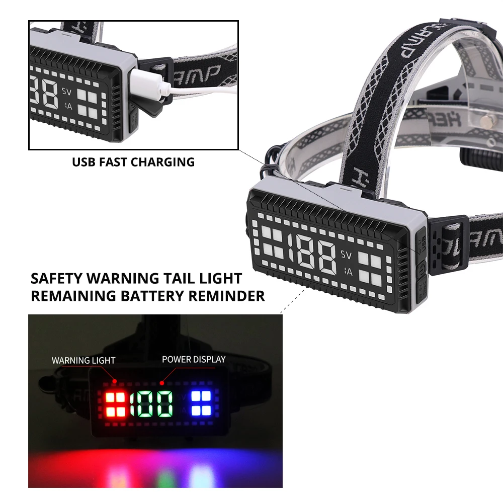 Xhp70 светодиодный мощный налобный фонарь - Фотография_5