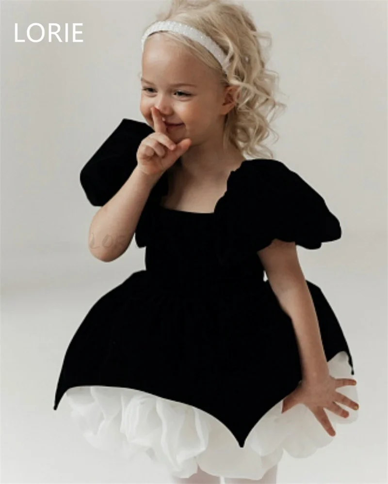 Lorie бархатное мини-платье трапециевидной - Фотография_3