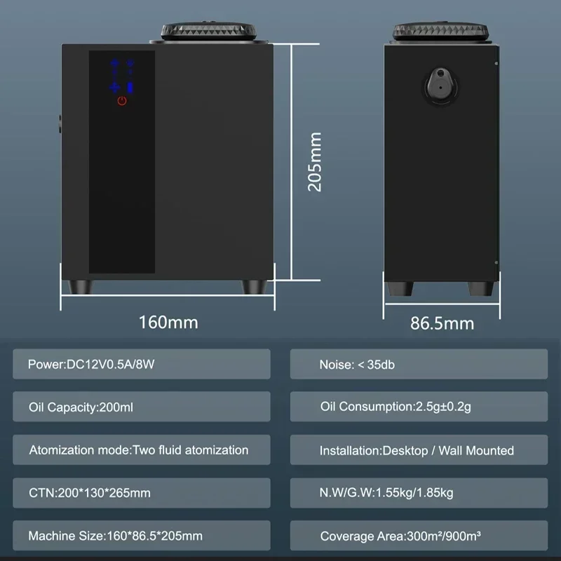 Электрический диффузор аромата 900cbm hvac - Фотография_5