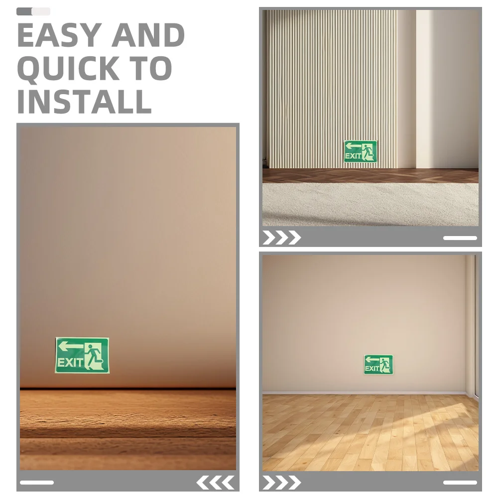 Светящийся в темноте знак выхода - Фотография_6