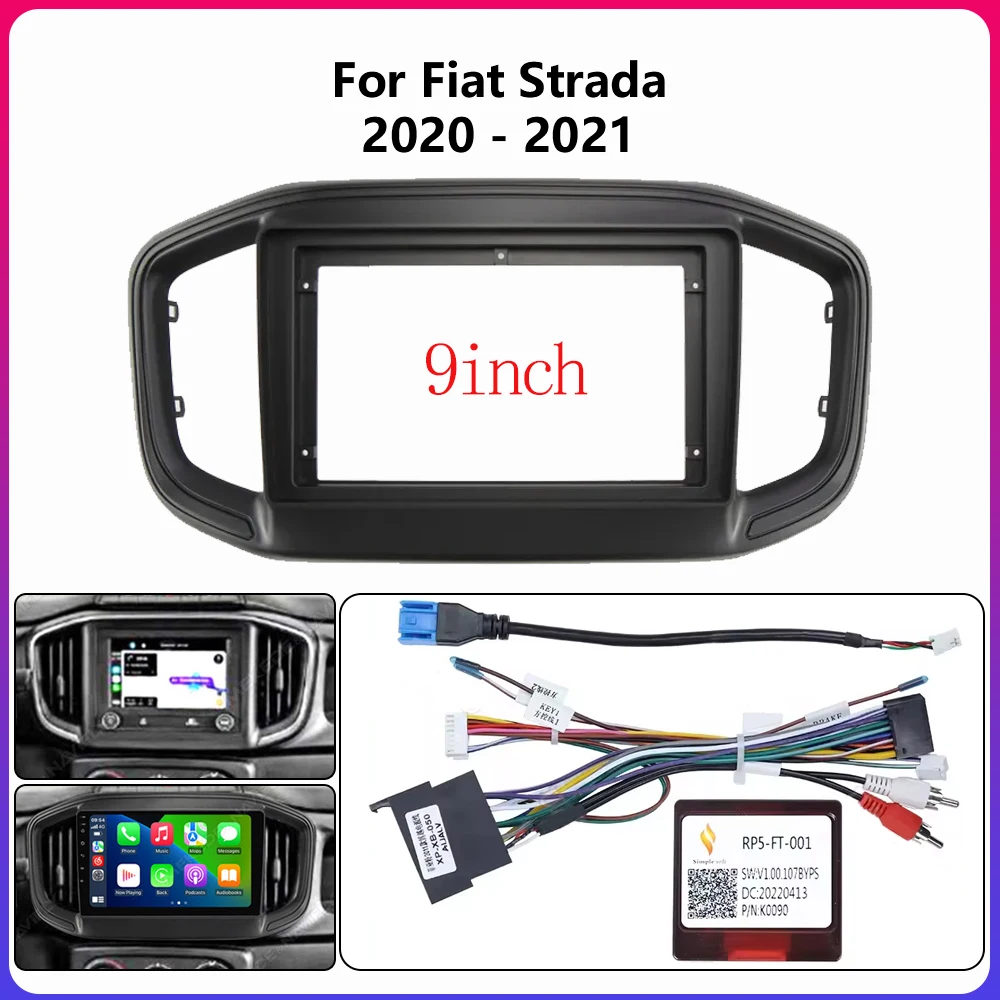 9 дюймов для fiat strada 2020-2021