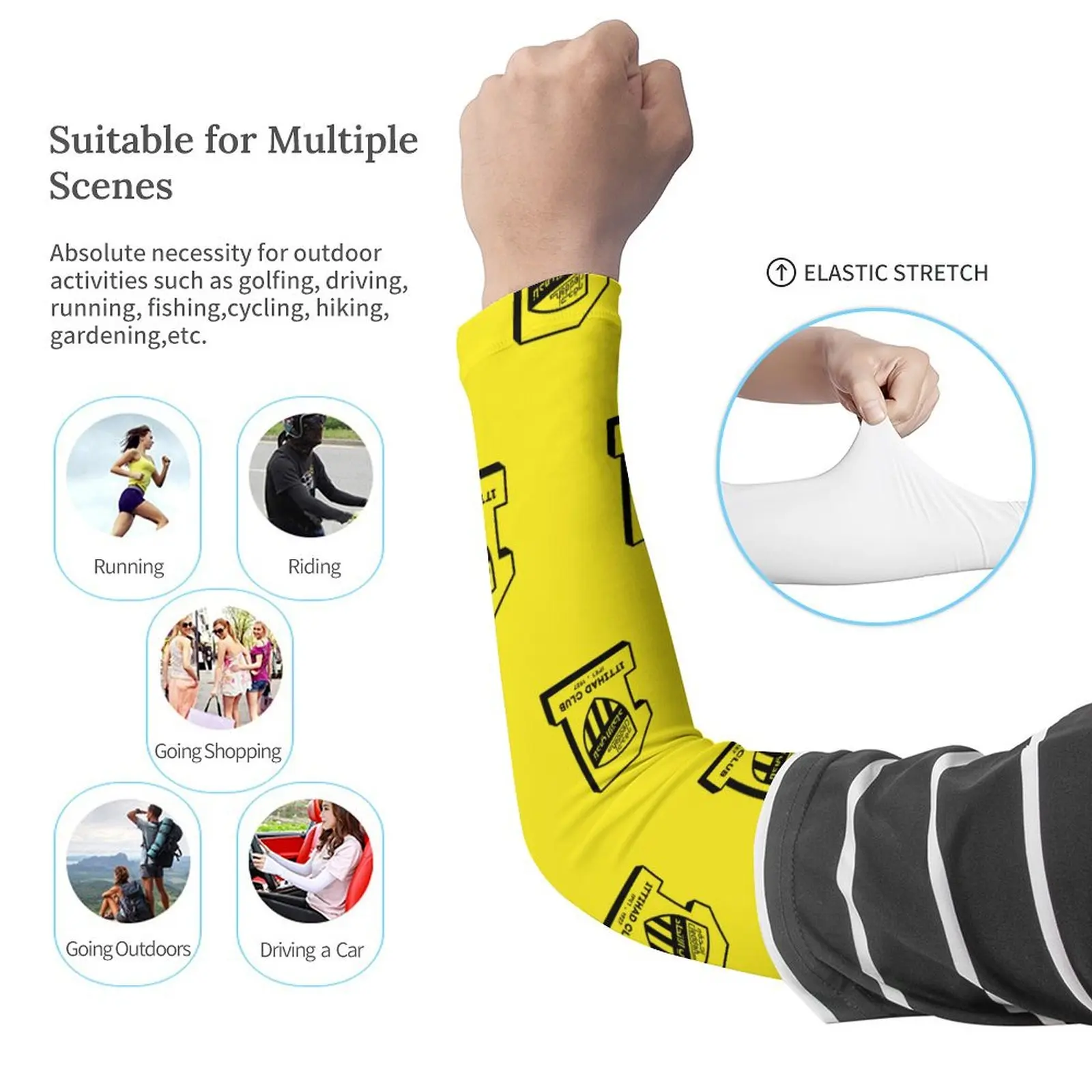 Aliseurhad 1 пара мужских летних рукавов с татуировкой - Фотография_3