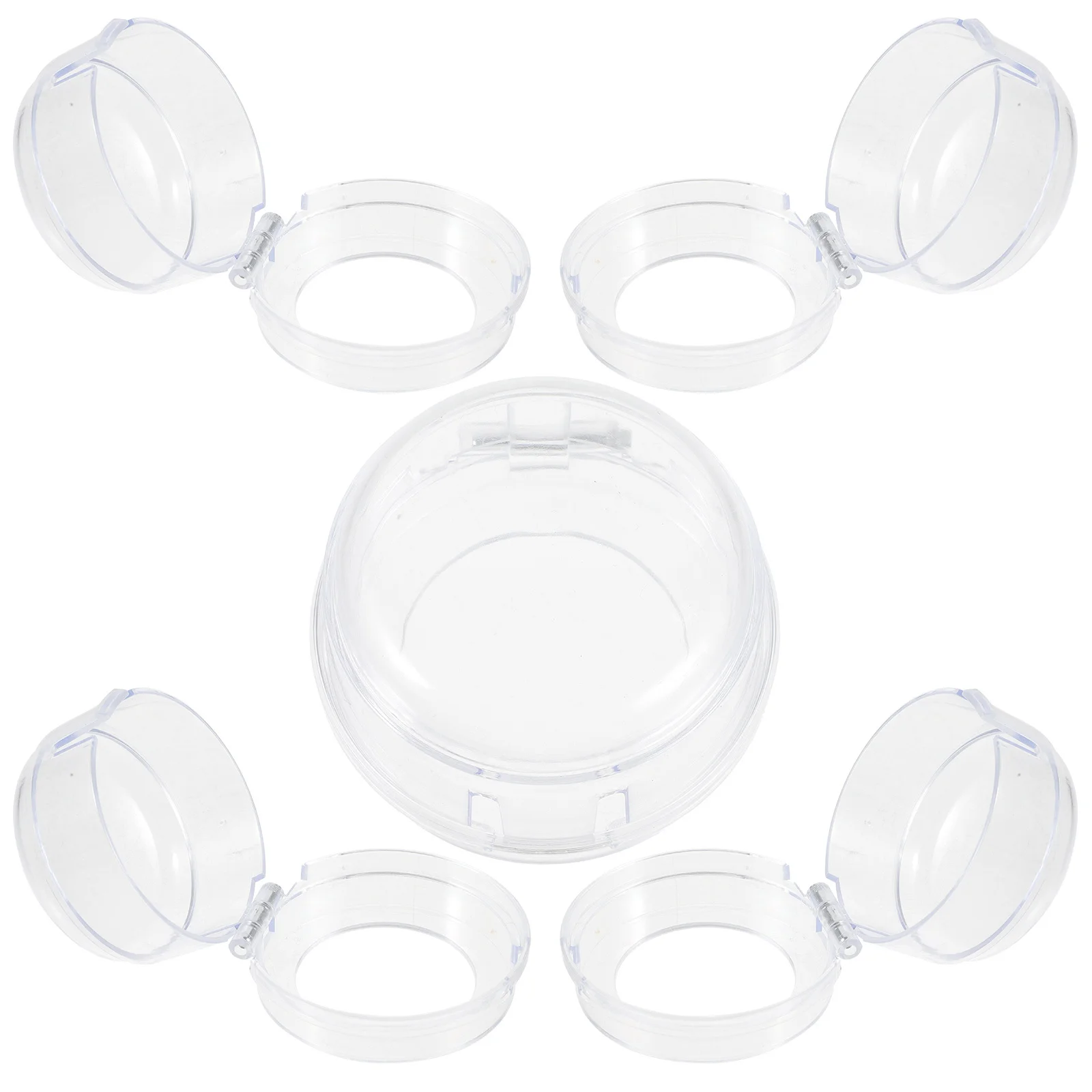 Черные чехлы для ручек газовой плиты - Фотография_2