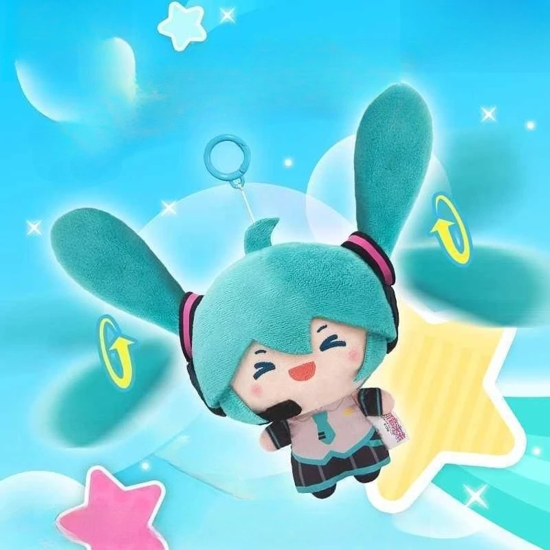 Новая hatsune miku kawaii плюшевая кукла из конского хвоста fufu