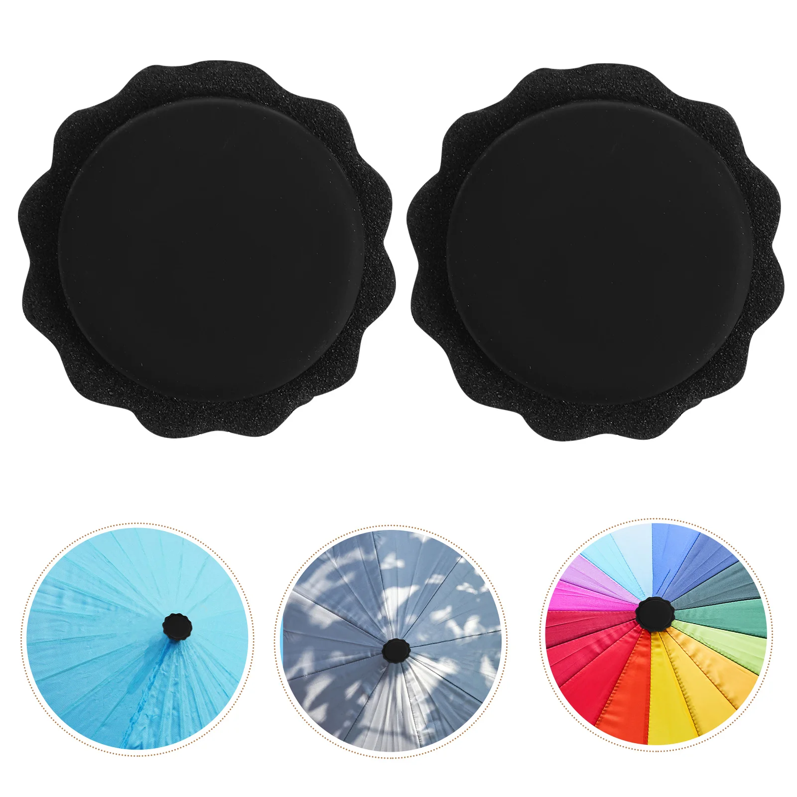 4 комплекта пластиковых насадок для зонтов
