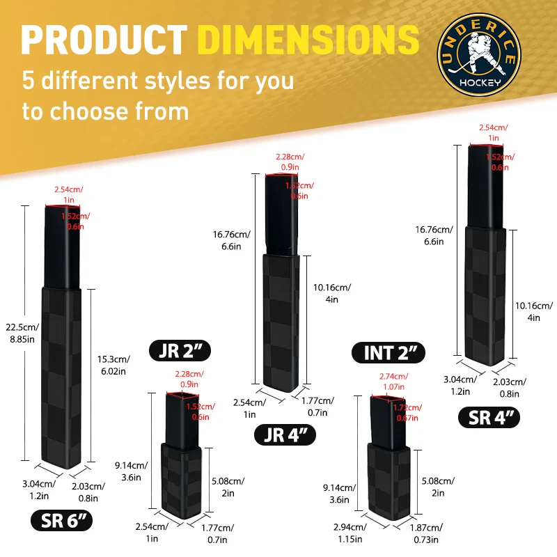 Удлинитель для хоккейной клюшки 2/4/6 дюймов - Фотография_2