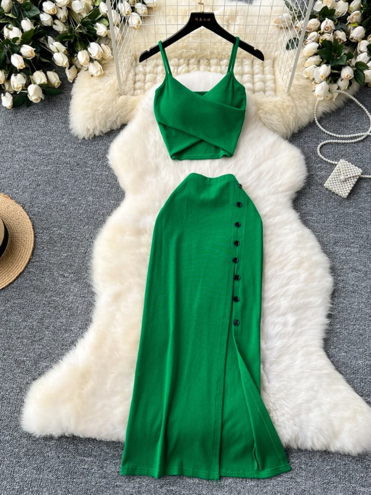 Летний сексуальный комплект foamlina из 2 предметов для женщин - Фотография_3