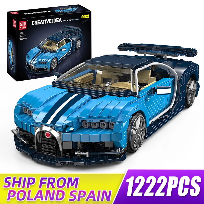 Строительные блоки mould king технический bugattier