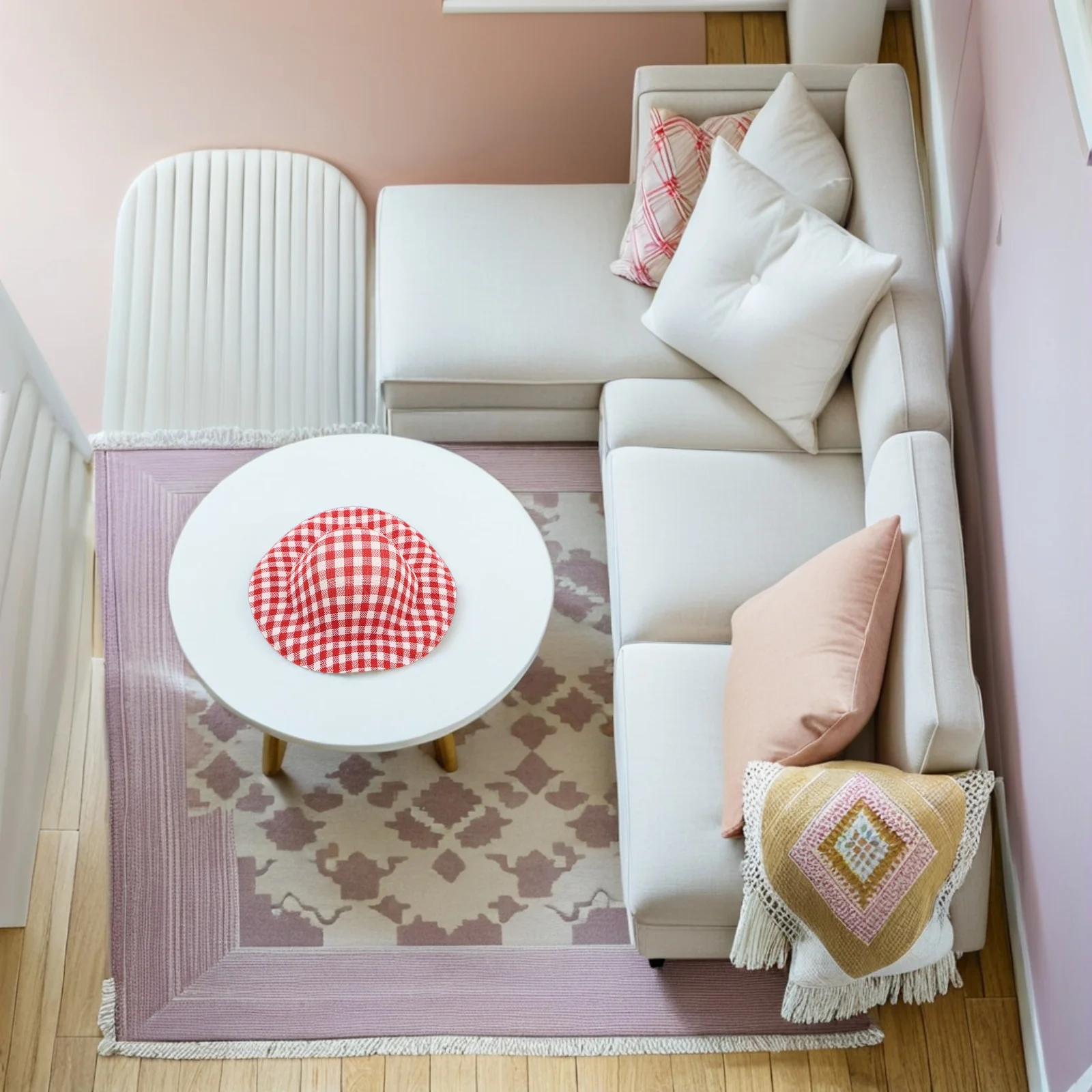 Мини-клетчатые шапки - Фотография_2