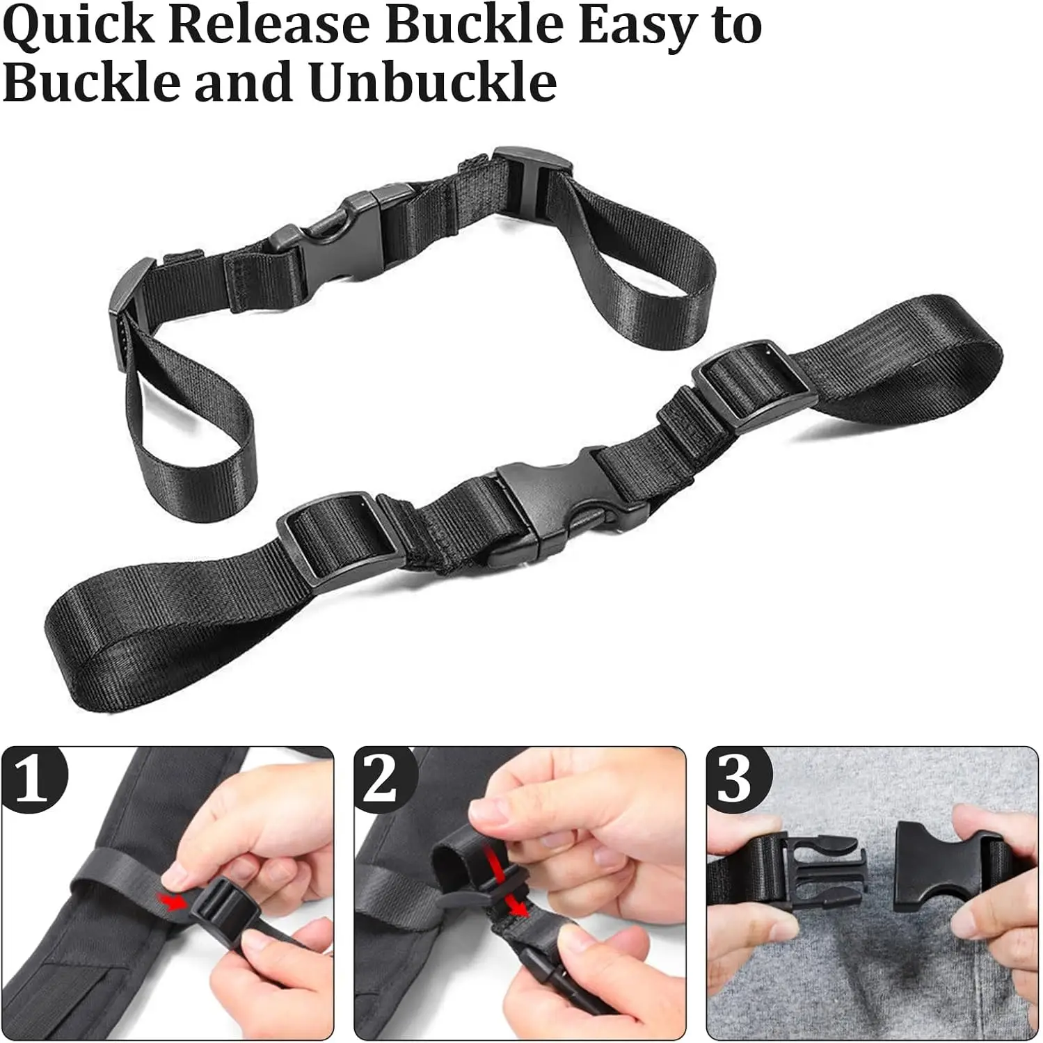 Нагрудный ремень для рюкзака из 2 предметов - Фотография_4