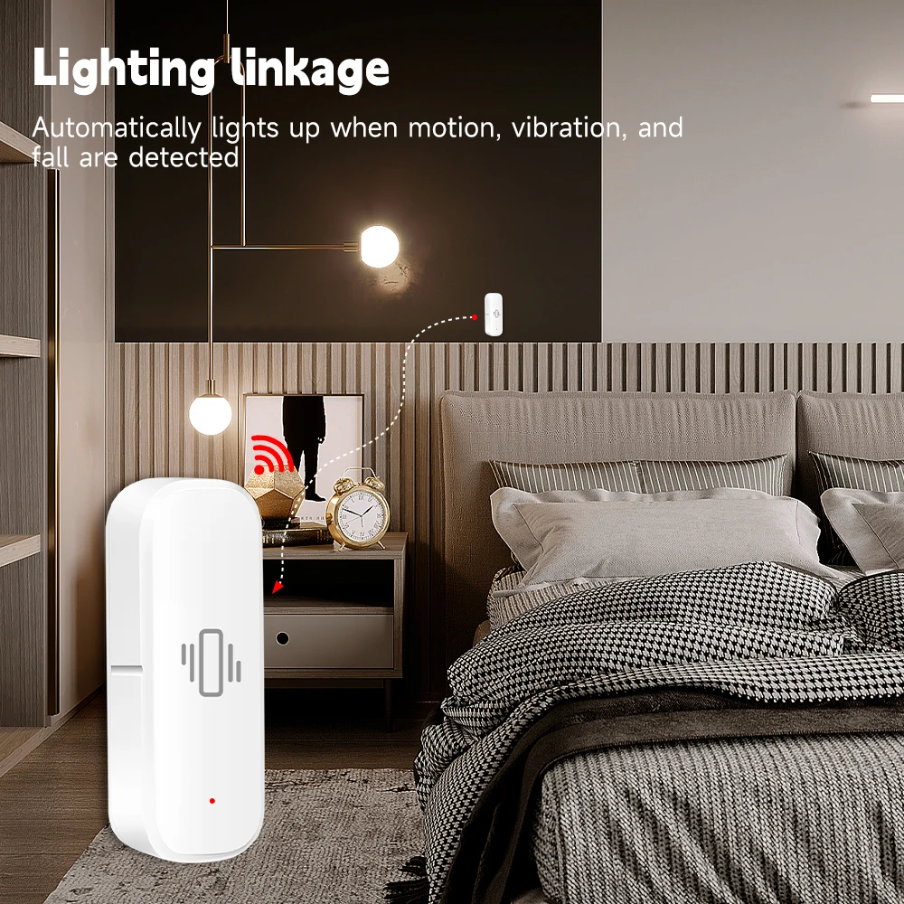 Tuya smart life датчик вибрации - Фотография_4