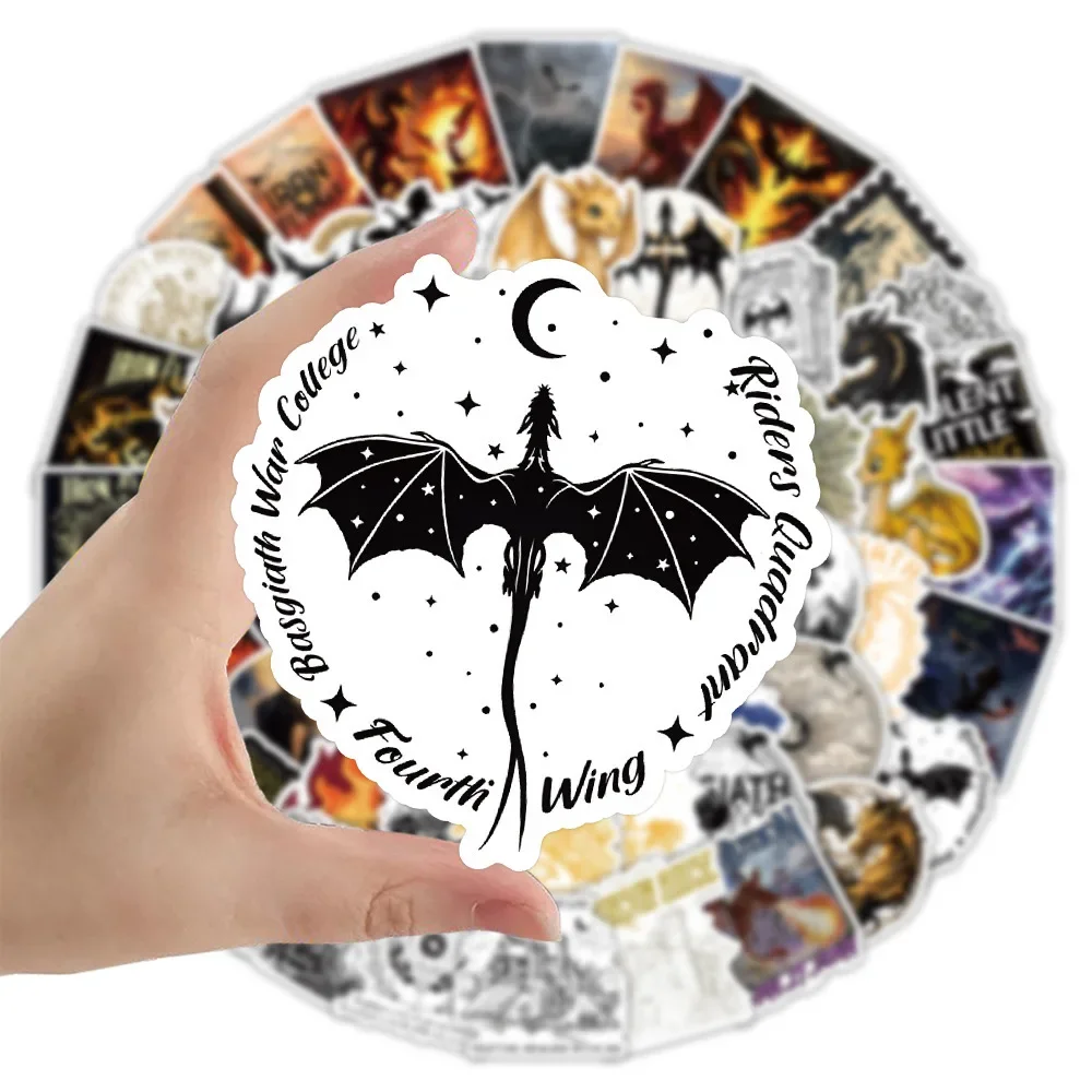 Наклейки с героями мультфильмов «четвертое крыло» - Фотография_3