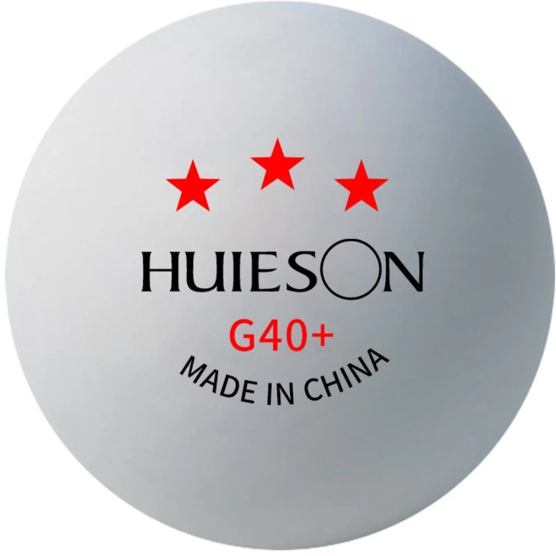 Huieson professional 3-звездочные мячи для пинг-понга abs + новый материал - Фотография_2