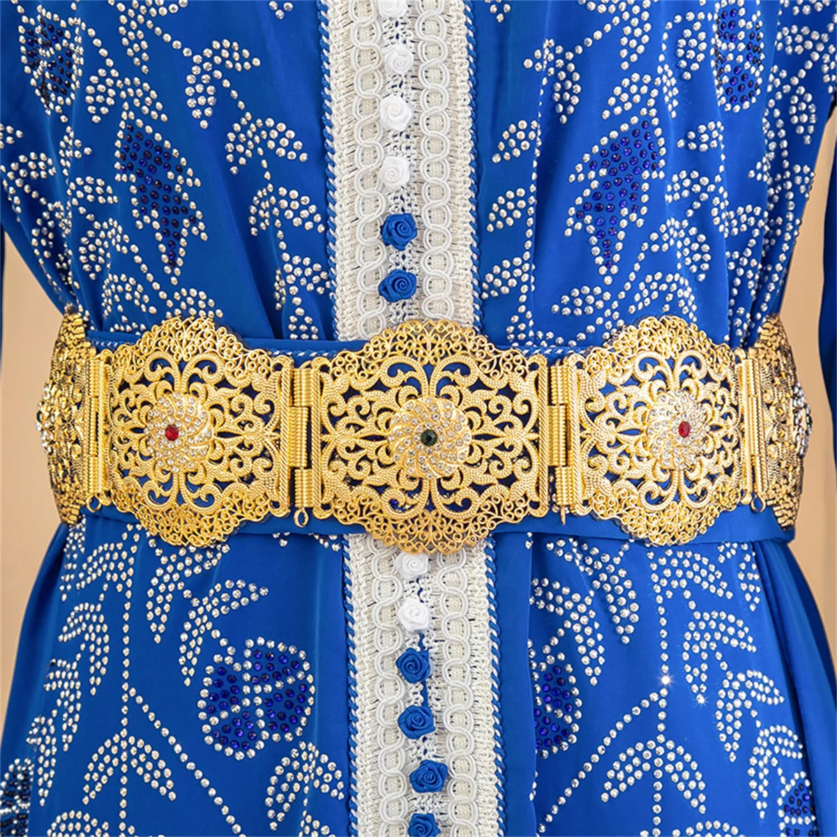 Роскошный декоративный ремень в марокканском стиле caftan