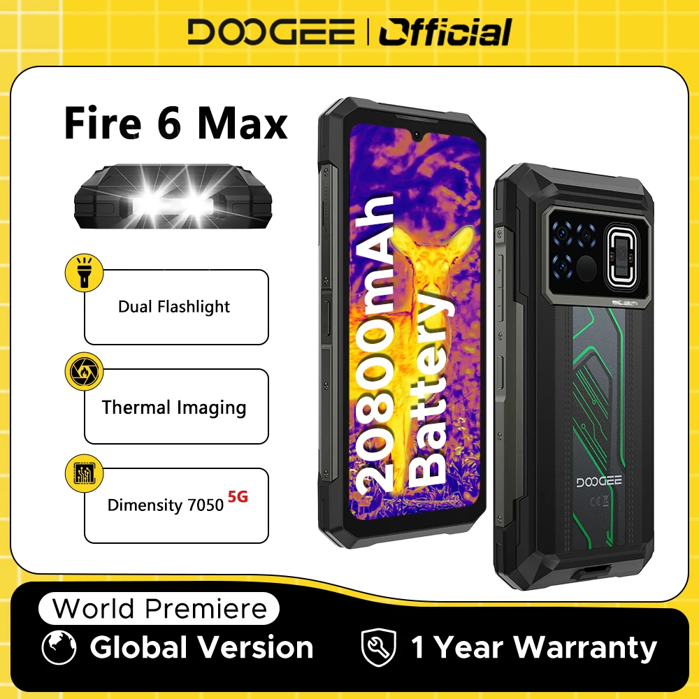 Мировая премьера doogee fire 6