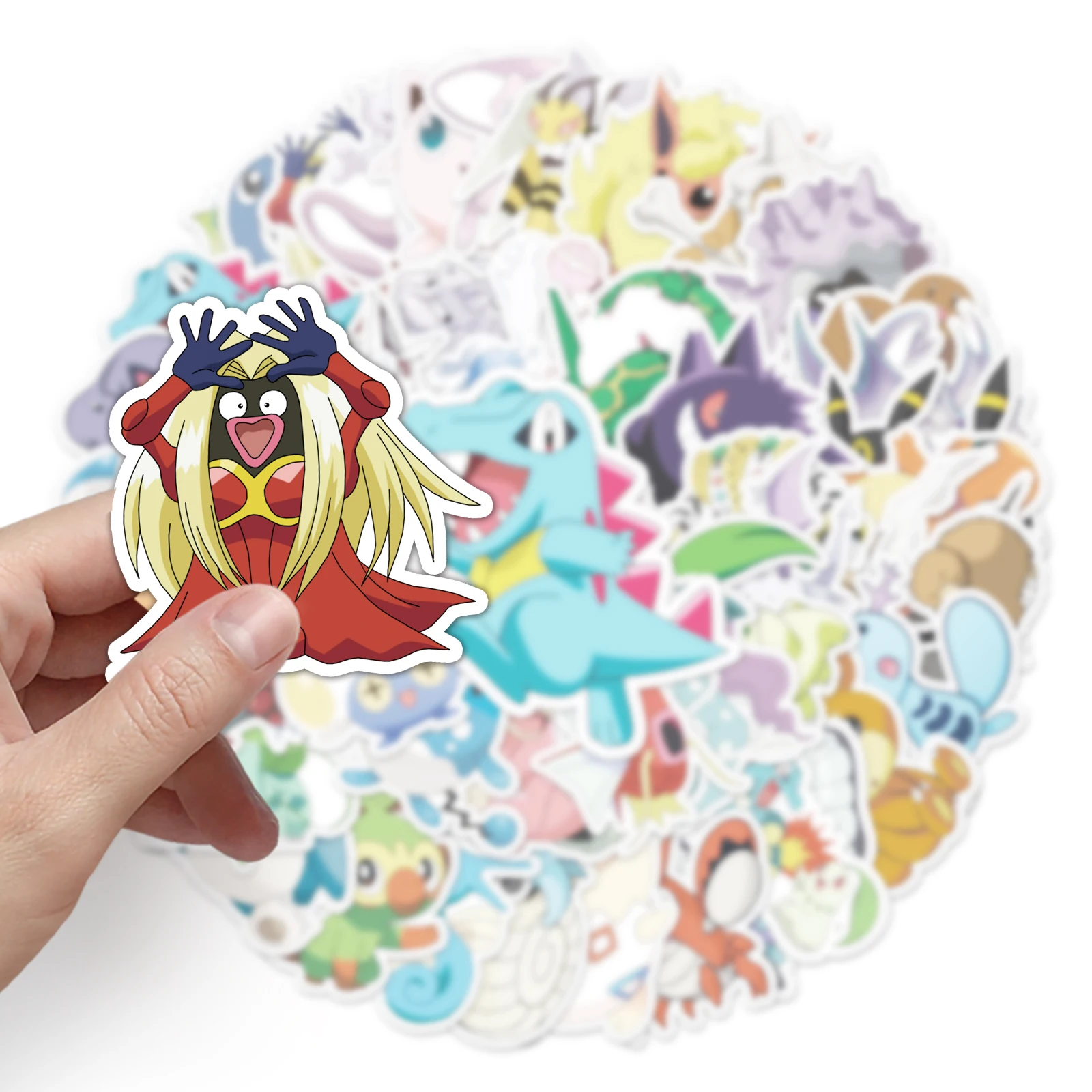 Miniso pokemon водонепроницаемые наклейки diy для телефонов - Фотография_5