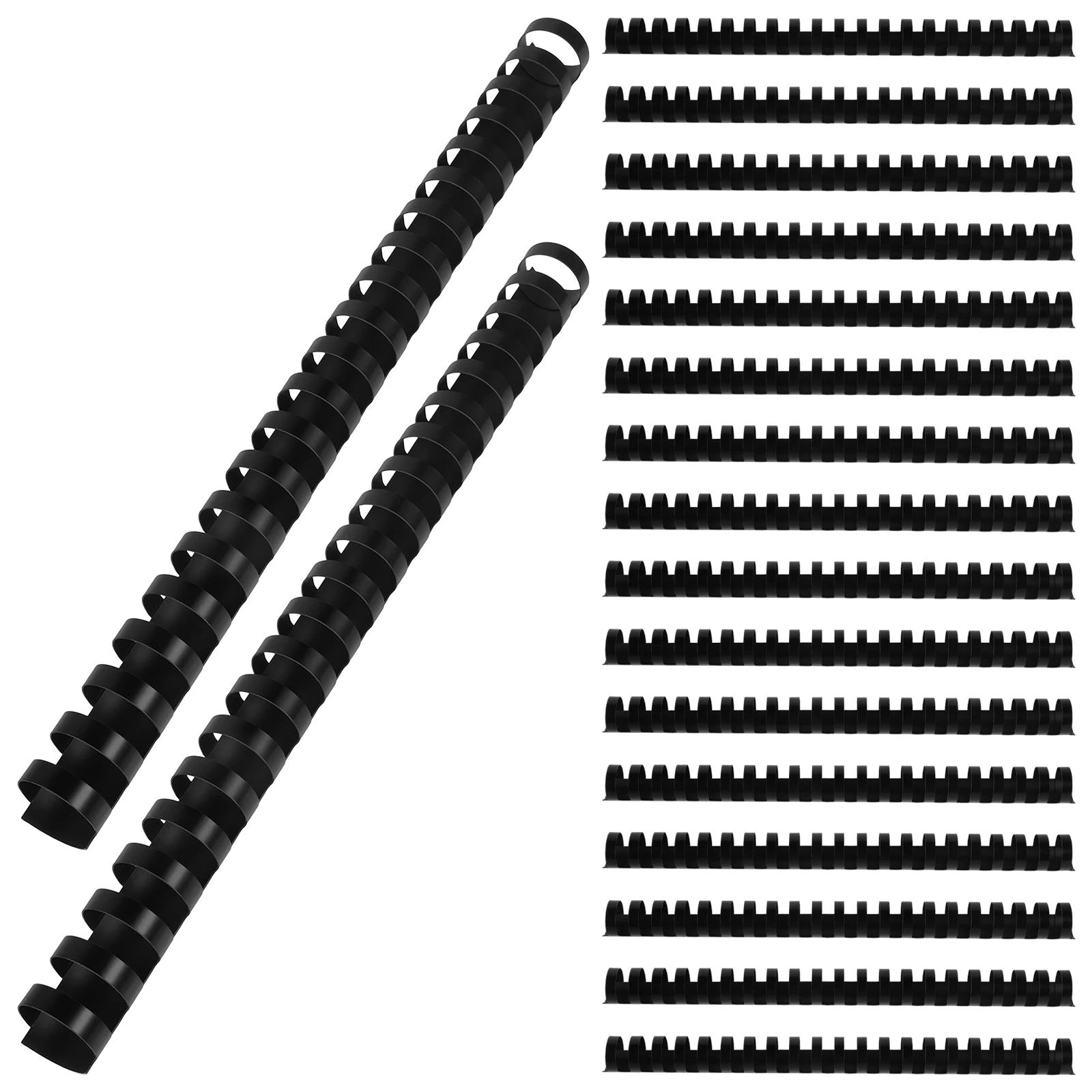 50pcs 21 ring plastic combs for