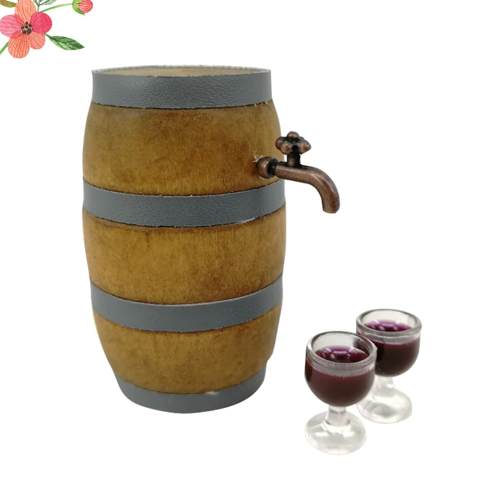 Миниатюрный набор бочек для красного вина - Фотография_4