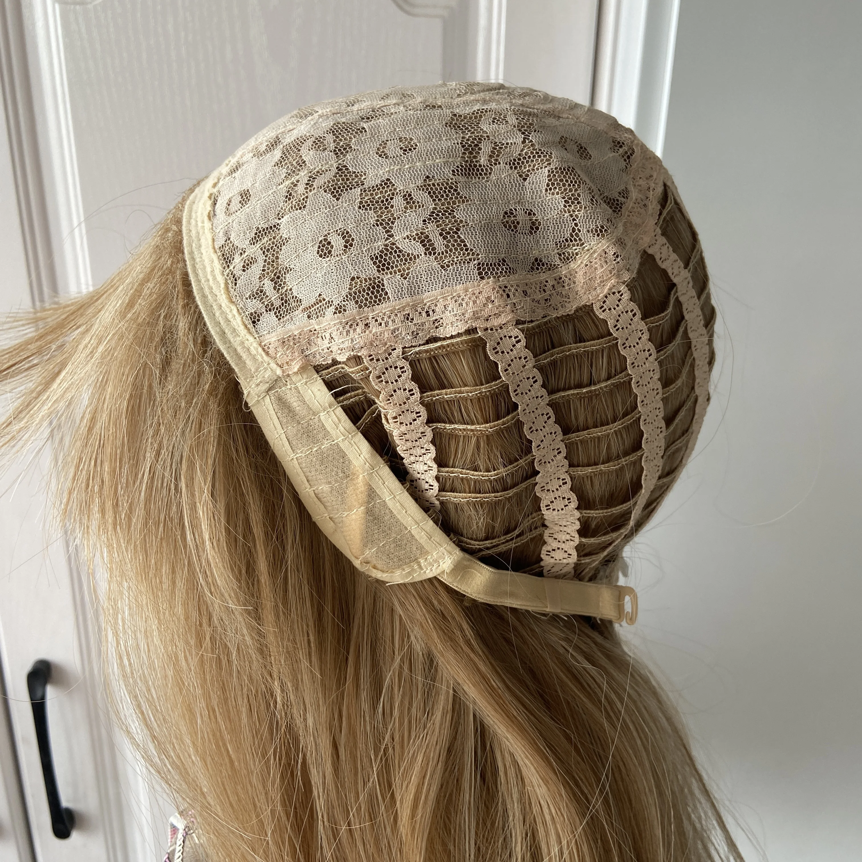 Модные длинные прямые светлые смешанные - Фотография_6