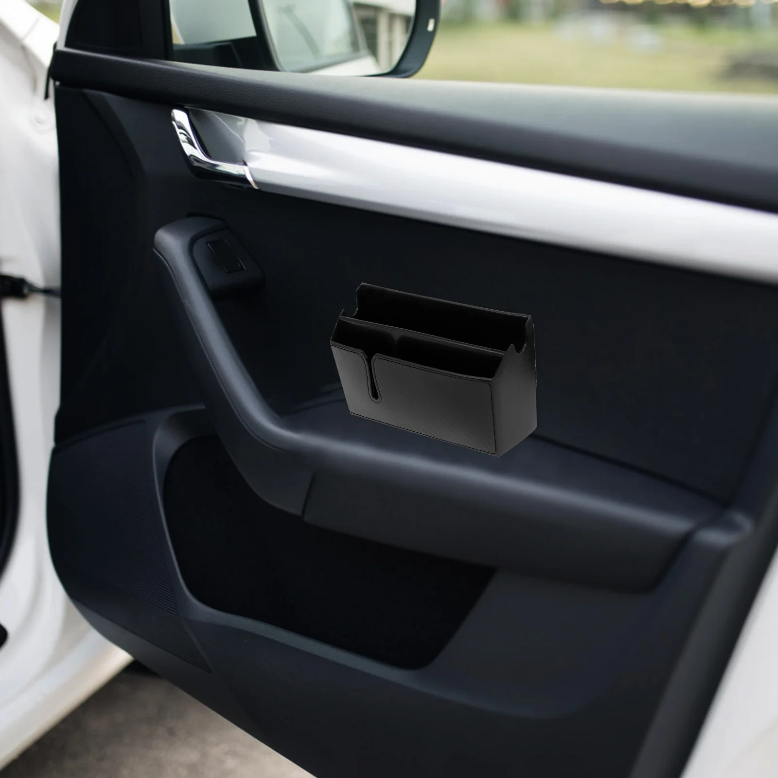 Прочный автомобильный органайзер из пвх из углеродного волокна - Фотография_3