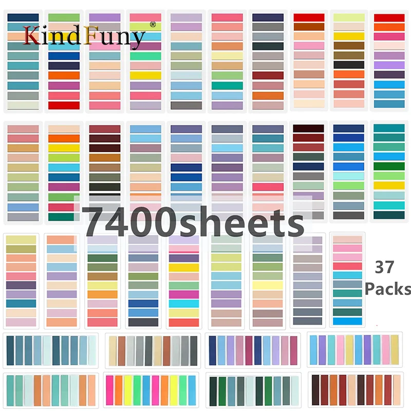 7400 листов канцелярских принадлежностей kindfuny