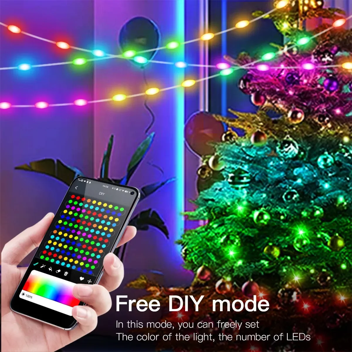 М rgbic usb sting light bluetooth - Фотография_2