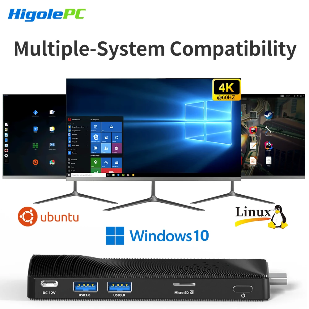 Higole d5 pc stick intel pentium - Фотография_4