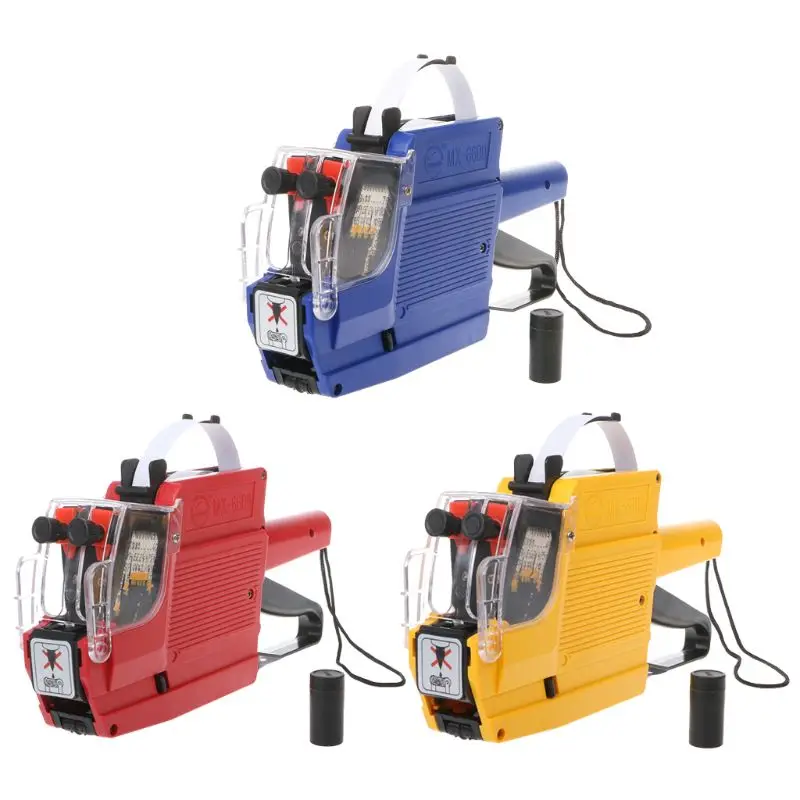 Mx-6600 10-разрядный двухстрочный ярлык - Фотография_3