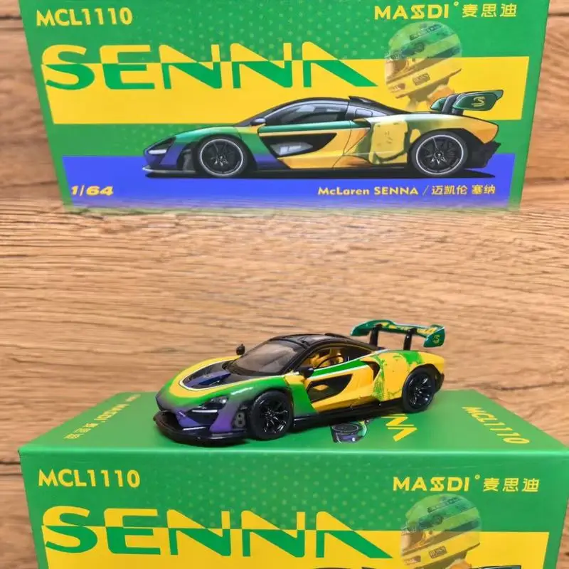 В наличии masdi 1:64 mclaren senna 1110 - Фотография_3